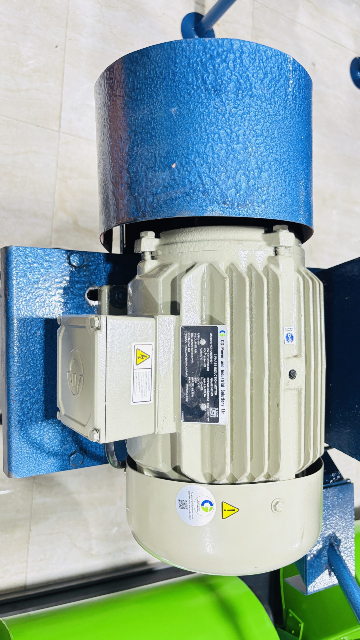 10 HP Garden Waste Shredder Machine | Commercial Electric | Maruti Lawn Mower - Image 3