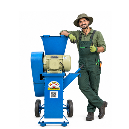 Electric Garden Waste Shredder Machine 5 HP | Maruti Lawn Mower