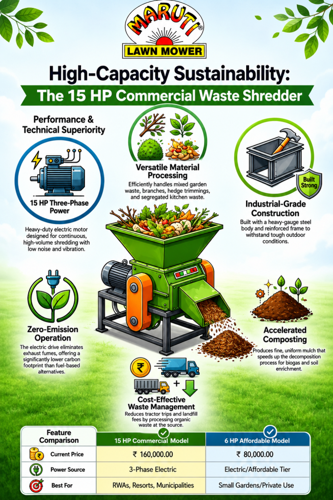 Electric vs Petrol Garden Shredder Machine