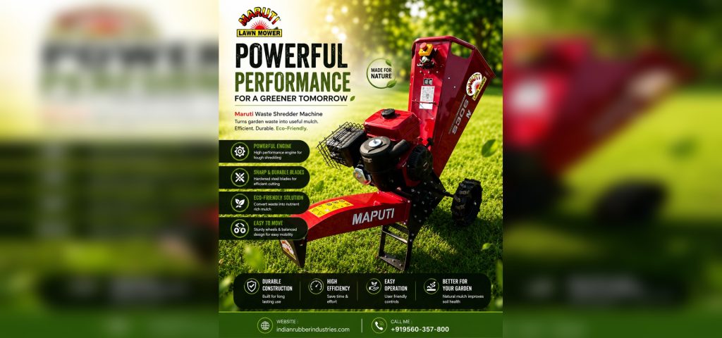 Wood chipper machine