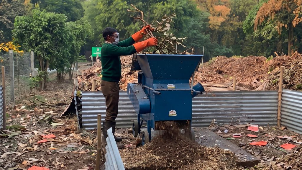 7.5 HP Maruti Garden Waste Shredder