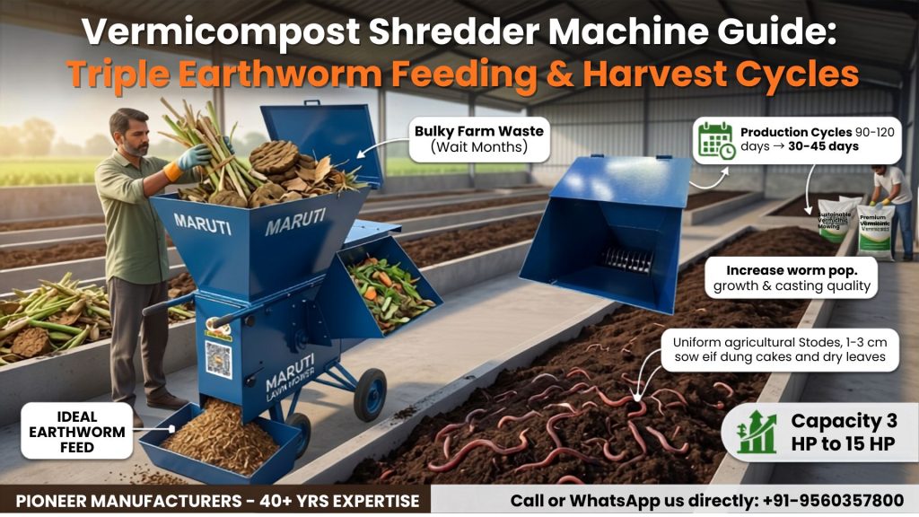 Guide to Maruti Vermicompost Shredder Machine by Indian Rubber Industries Pvt Ltd
