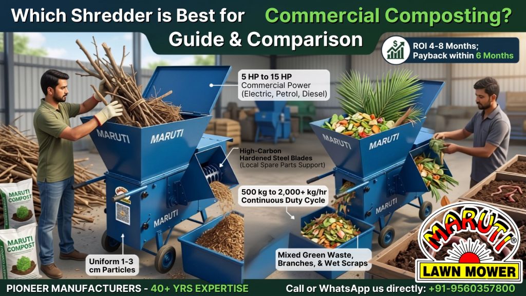 Which Shredder is Best for Commercial Composting?